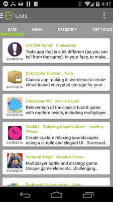 DOTD android App screenshot 10